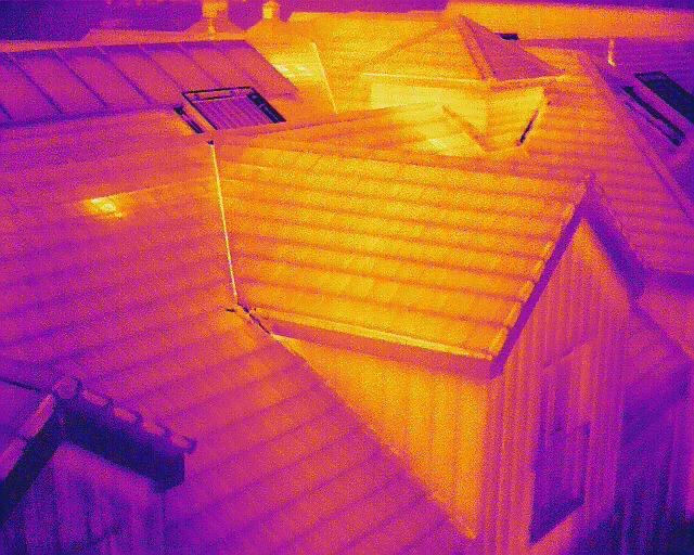 Thermal Imaging Roof Survey Image Kidderminster